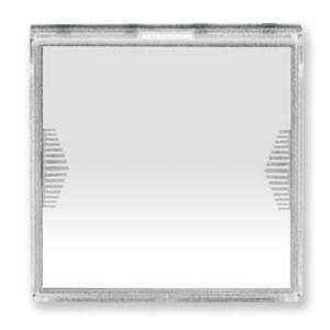 pulsante targhetta portanome, domus s44, n.a. 1p 10a illuminabile - 2 mod. - AVE 441005TP/2