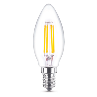 NOV LFL60C2 OLIVA LED FILAMENTO E14 6W 2700K° 806LM - NOVA ITALIA SPA LFL60C2