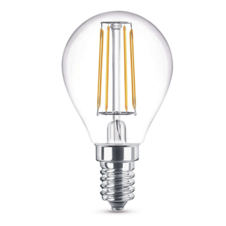 NOV LFS60C2 SFERA LED A FILAMENTO E14 6W 2700K° 806LM - NOVA ITALIA SPA LFS60C2