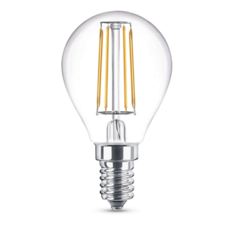 NOV LFS60N2 SFERA LED A FILAMENTO E14 6W 4000K 806LM - NOVA ITALIA SPA LFS60N2