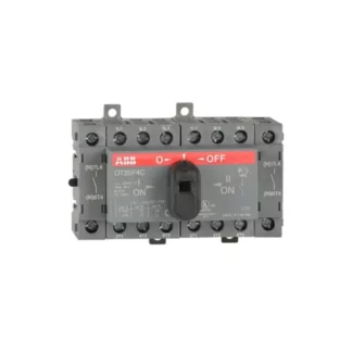 SEZIONATORE COMMUTATORE 4 POLI ABB OT25F4C 25A IP20 EE 238 0 - ABB SPA EE 238 0