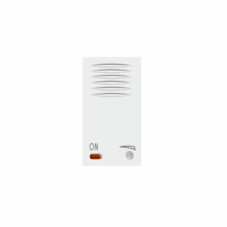 segnalatore banquise s45, ausiliario di allarme con led segnalazione - 1mod. - AVE 45B81