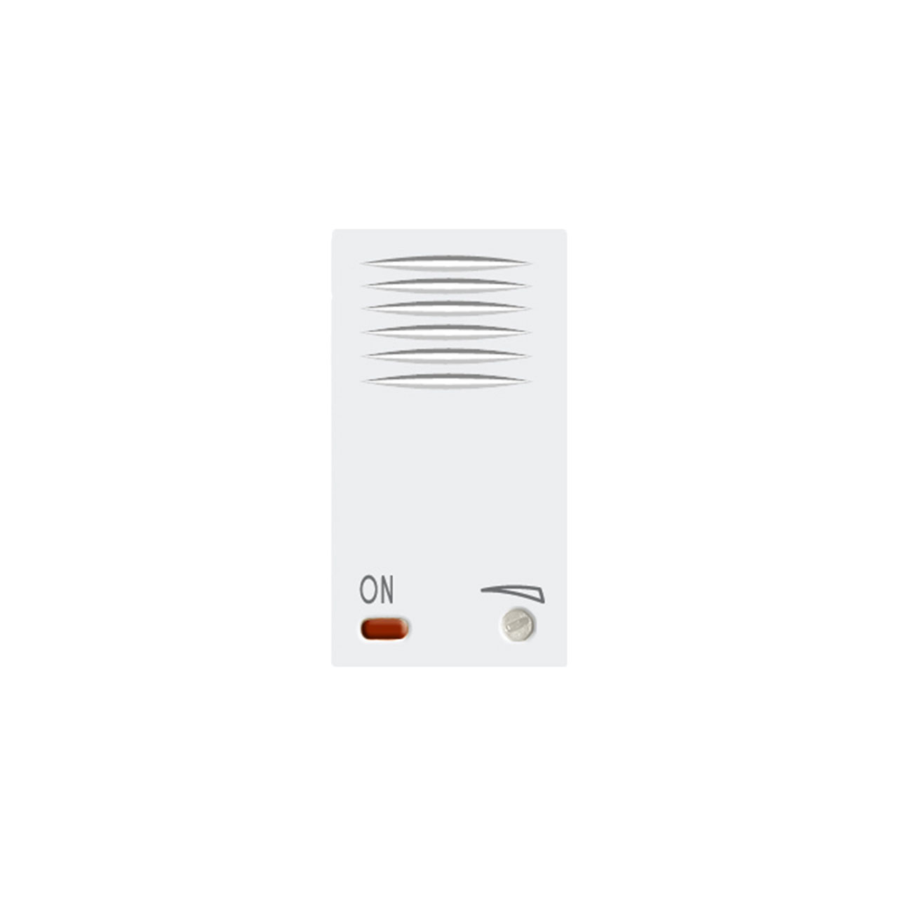 segnalatore banquise s45, ausiliario di allarme con led segnalazione - 1mod. - AVE 45B81