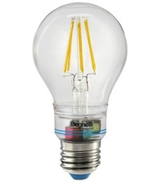 LAMPADA GOCCIA FILOLED EMERGENZA 6W E27 810LM ANTI BLACKOUT  BEG 56305 - BEGHELLI 56305