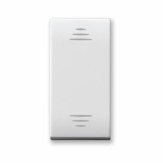 INVERTITORE TASTO CON GEMMA DOMUS S44 COLORE RAL 9010 1P 16AX ILLUMINABILE FINITURA LUCIDA 1 MODULO - AVE 441004