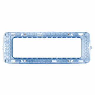 SUPPORTO CON VITI S44 PER SCATOLE RETTANGOLARI 7 MODULI - AVE 44A07