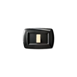 PLACCA TONDÓ 1 MODULO COLORE NERO ETN ECL2591N - ELETTROCANALI ECL2591N