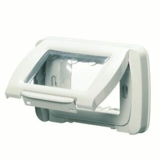 PLACCA STAGNA - AUTOPORTANTE - 3 POSTI - BIANCO NUVOLA - SYSTEM - GEWISS GW22451