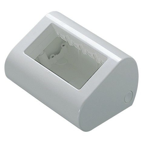 PLANCIA AUTOPORTANTE DA TAVOLO E PARETE - 4 POSTI - BIANCO NUVOLA - SYSTEM - GEWISS GW24018