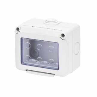 CONTENITORE PER APPARECCHI SYSTEM - STAGNO - 3 POSTI - GRIGIO RAL 7035 - IP55 - GEWISS GW27043