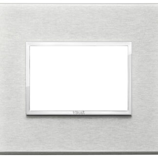 PLACCA 3 MODULI COLORE GRIGIO NEXT VIM 21653.02 - VIMAR 21653.02